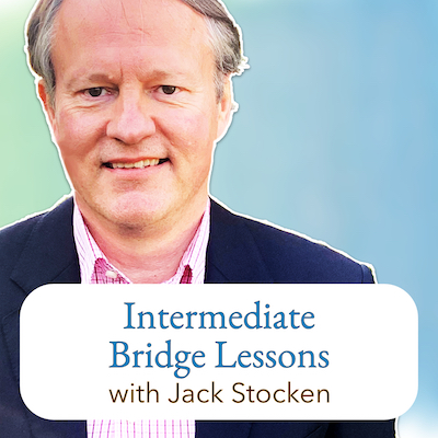 Online bridge lessons with Jack Stocken